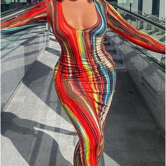 FASHION NOVA DRESS - Picture 1 of 3